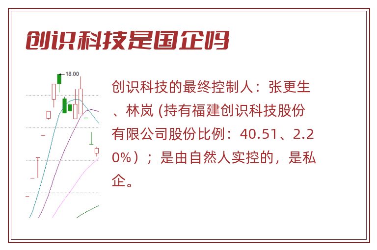 创识科技是国企吗