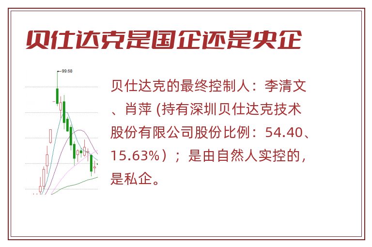 贝仕达克是国企还是央企