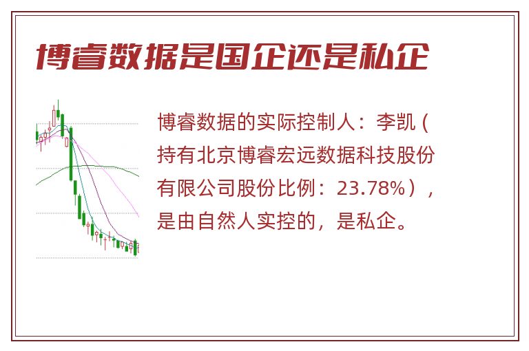 博睿数据是国企还是私企