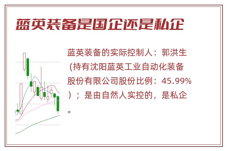 蓝英装备是国企还是私企