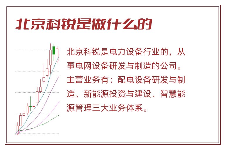 北京科锐是做什么的