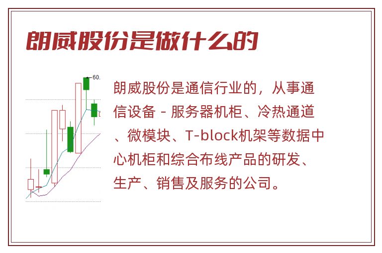 朗威股份是做什么的