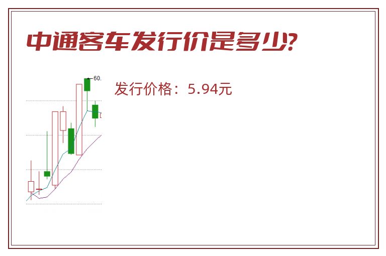 中通客车发行价是多少？