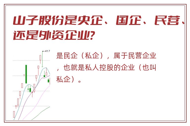 山子股份是央企、国企、民营、还是外资企业？