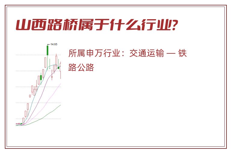 山西路桥属于什么行业？