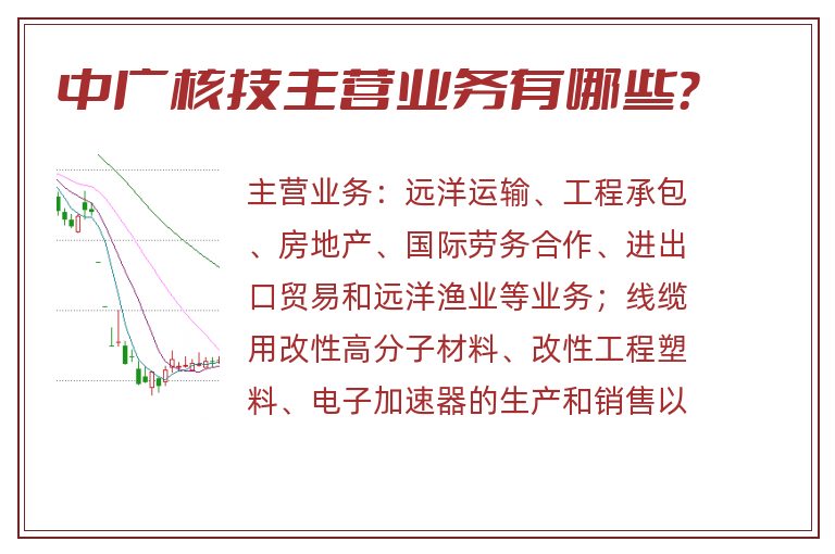 中广核技主营业务有哪些？