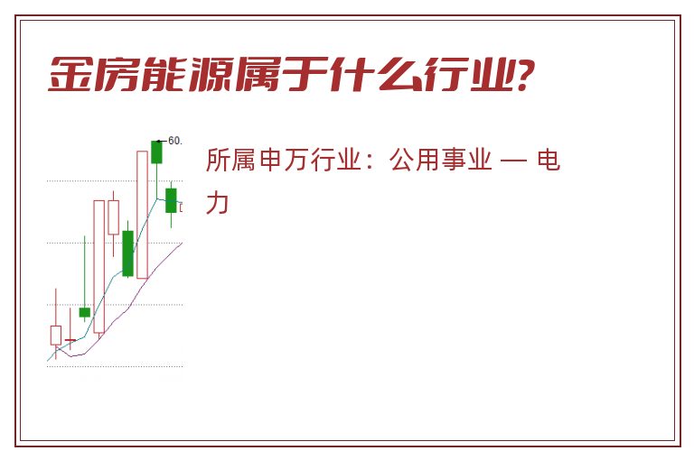 金房能源属于什么行业？