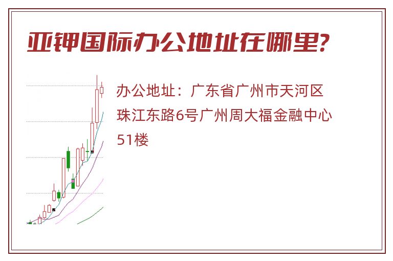 亚钾国际办公地址在哪里？