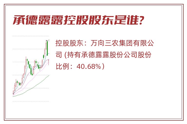 承德露露控股股东是谁？