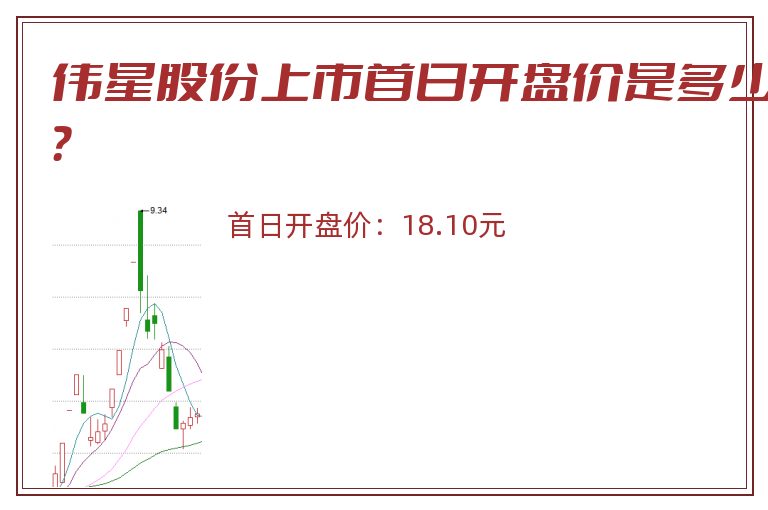 伟星股份上市首日开盘价是多少？