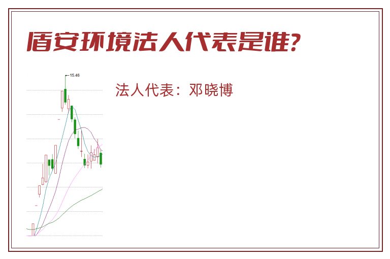 盾安环境法人代表是谁？