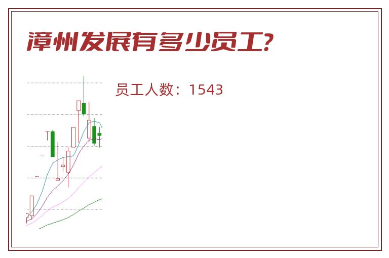 漳州发展有多少员工？