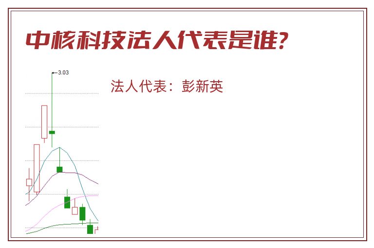 中核科技法人代表是谁？