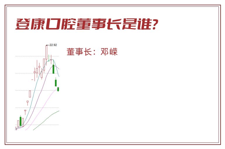 登康口腔董事长是谁？