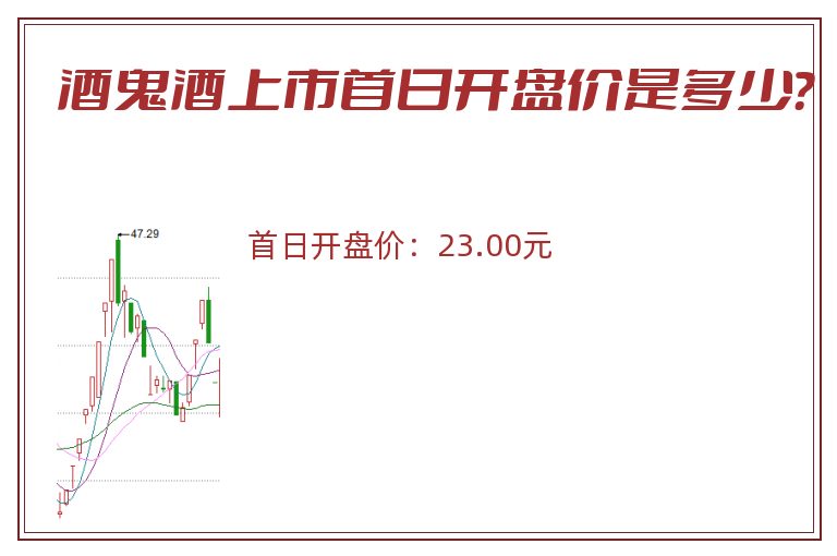 酒鬼酒上市首日开盘价是多少？