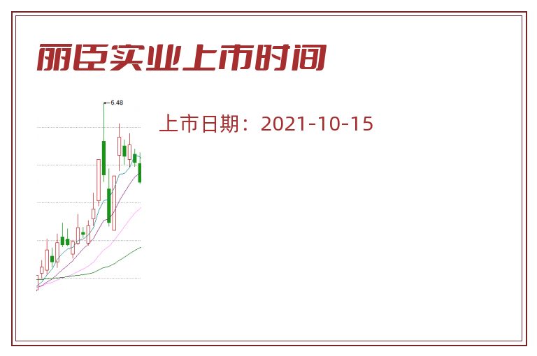 丽臣实业上市时间