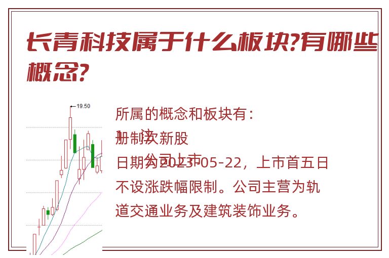 长青科技属于什么板块？有哪些概念？