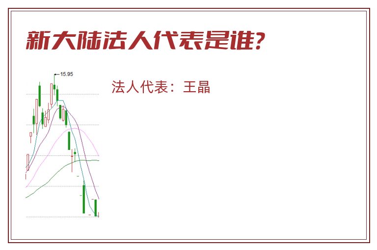 新大陆法人代表是谁？