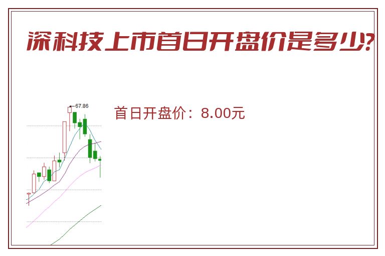 深科技上市首日开盘价是多少？