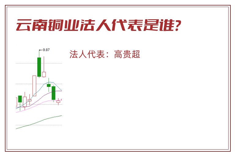 云南铜业法人代表是谁？