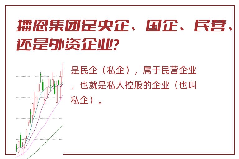 播恩集团是央企、国企、民营、还是外资企业？