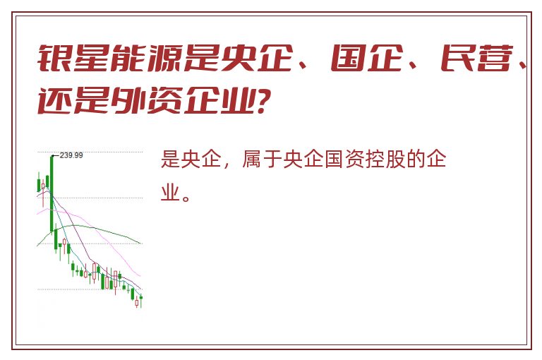 银星能源是央企、国企、民营、还是外资企业？