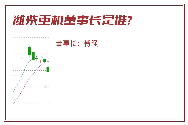 潍柴重机董事长是谁？