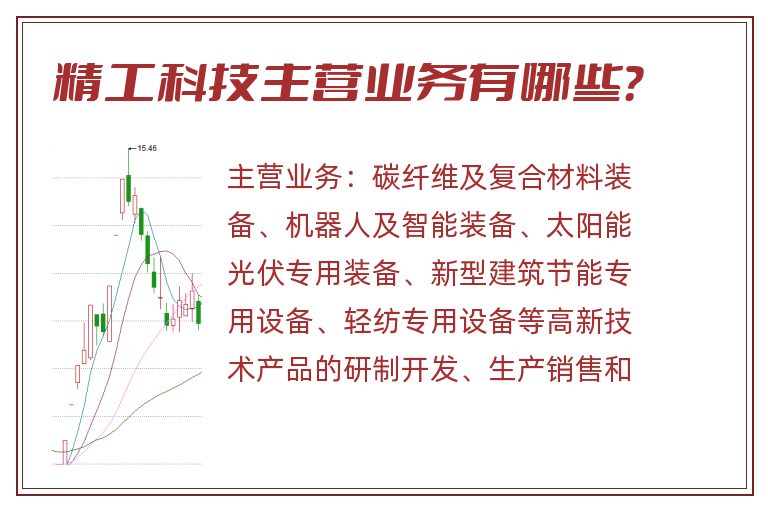 精工科技主营业务有哪些？