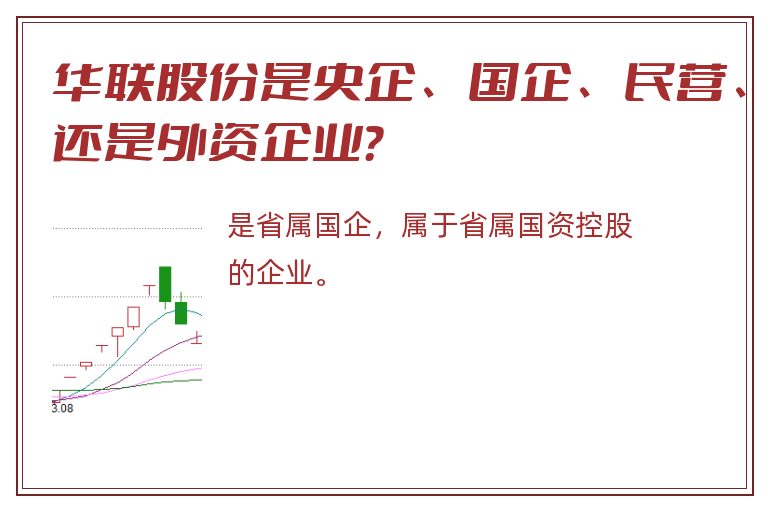 华联股份是央企、国企、民营、还是外资企业？