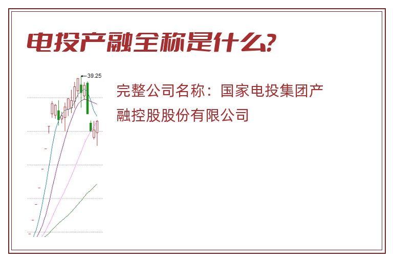 电投产融全称是什么？