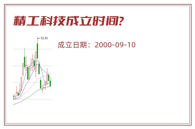 精工科技成立时间？