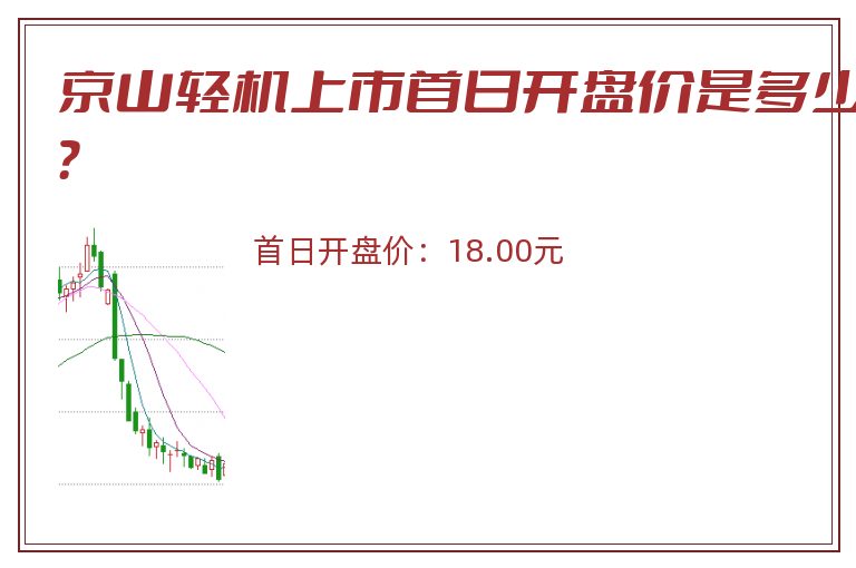 京山轻机上市首日开盘价是多少？