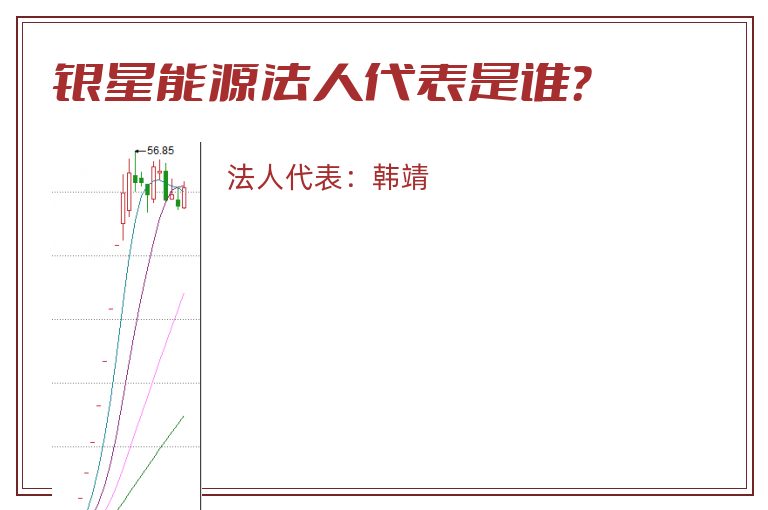 银星能源法人代表是谁？