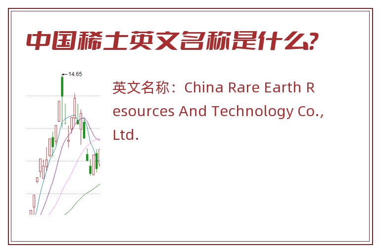 中国稀土英文名称是什么？