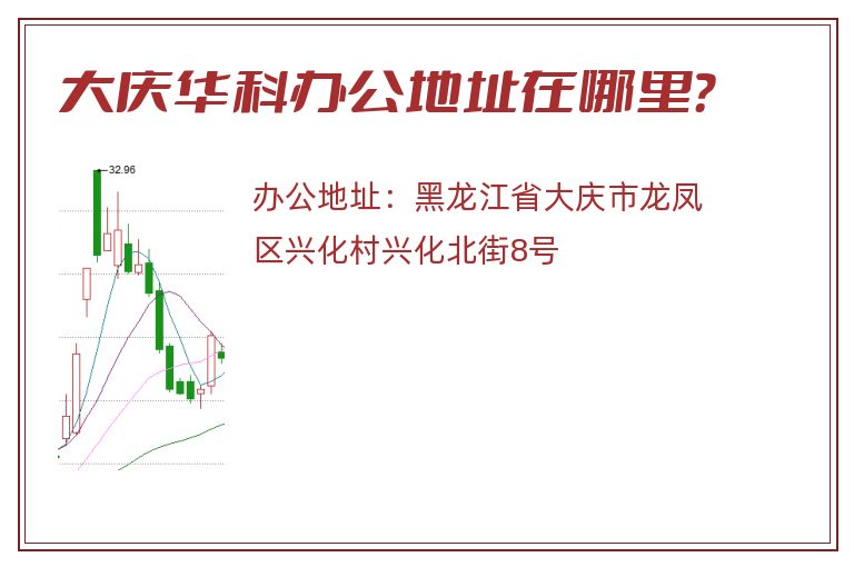 大庆华科办公地址在哪里？