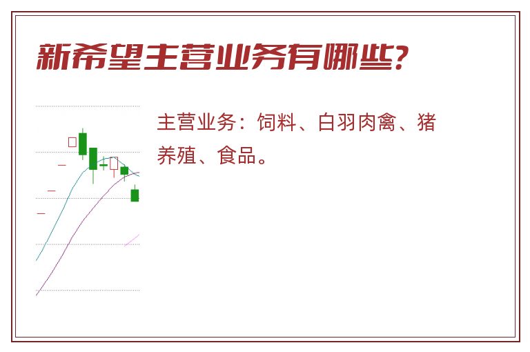 新希望主营业务有哪些？