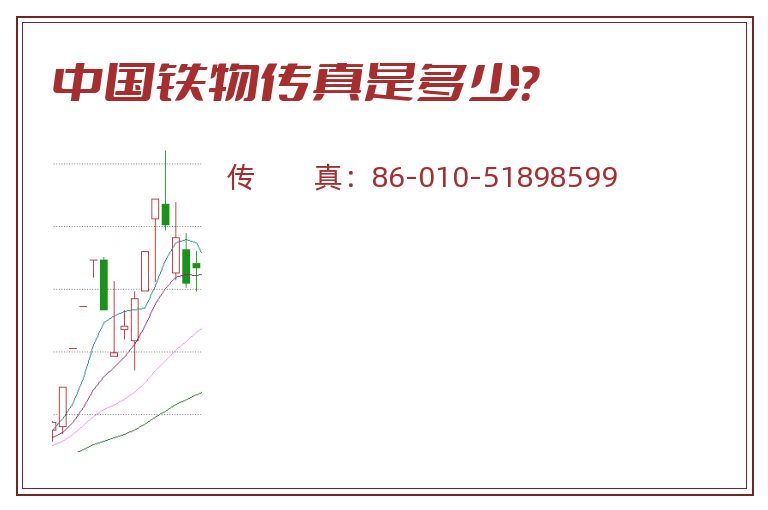 中国铁物传真是多少？