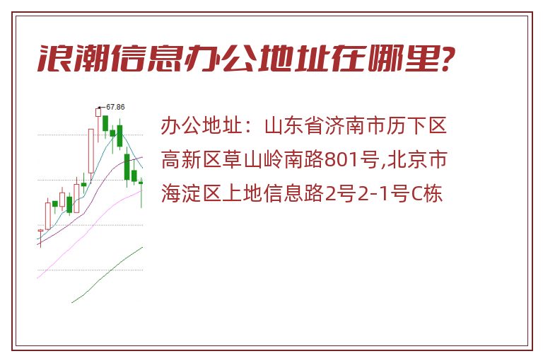 浪潮信息办公地址在哪里？