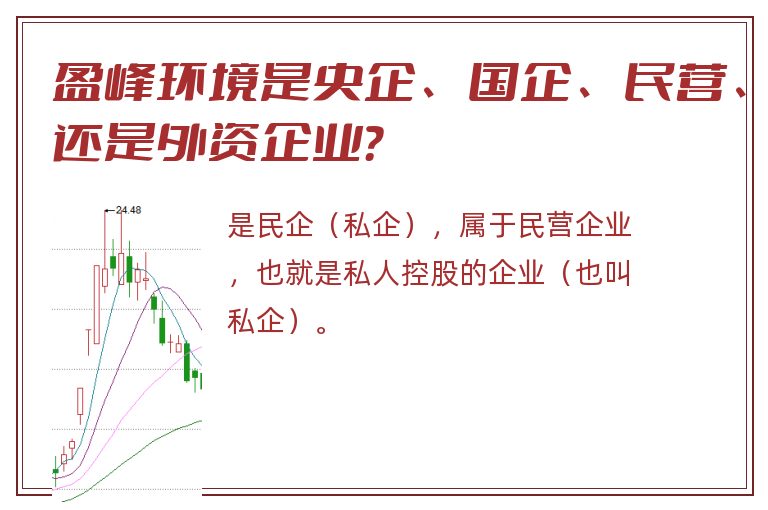 盈峰环境是央企、国企、民营、还是外资企业？