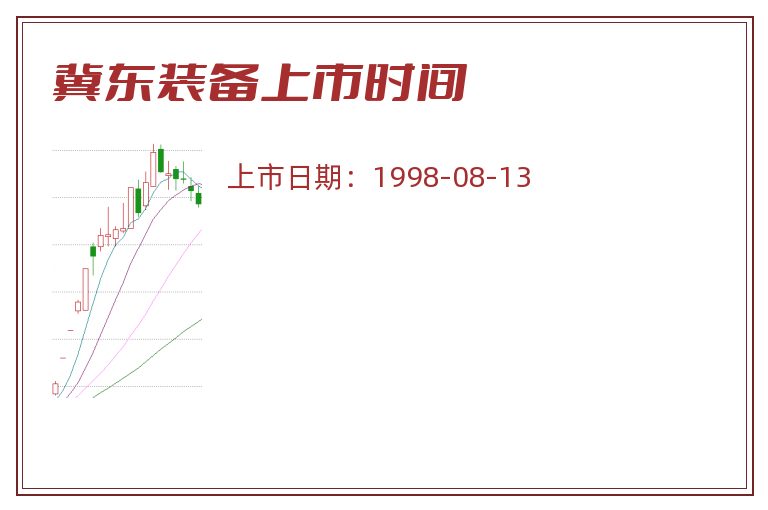 冀东装备上市时间