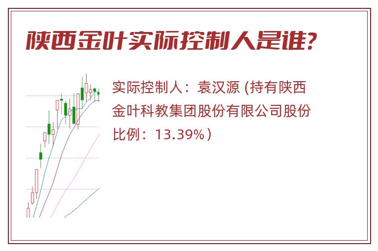 陕西金叶实际控制人是谁？