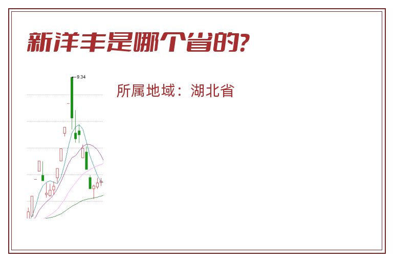 新洋丰是哪个省的？