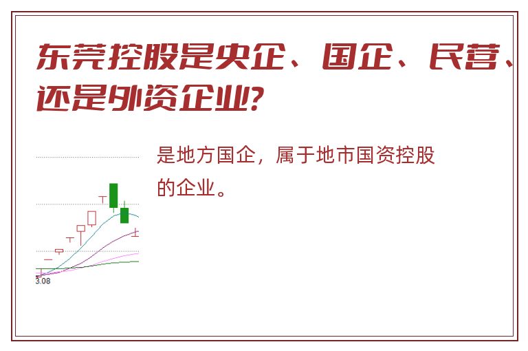 东莞控股是央企、国企、民营、还是外资企业？