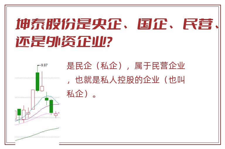 坤泰股份是央企、国企、民营、还是外资企业？