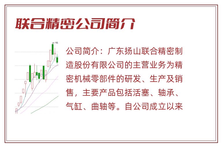 联合精密公司简介