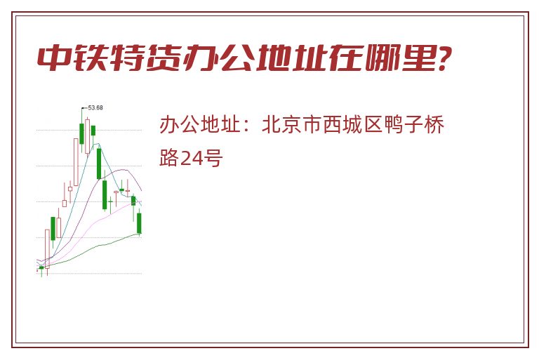 中铁特货办公地址在哪里？