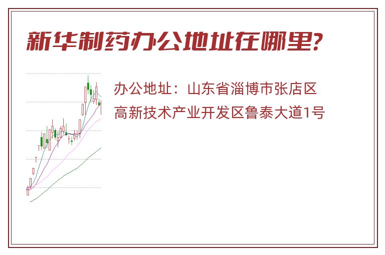 新华制药办公地址在哪里？