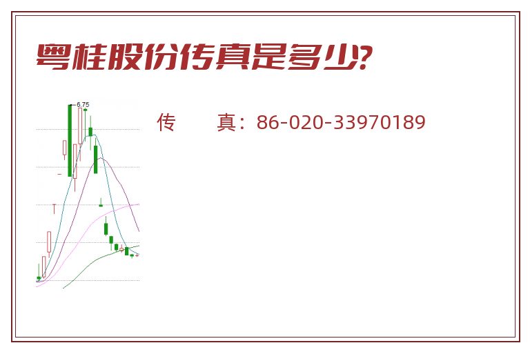 粤桂股份传真是多少？