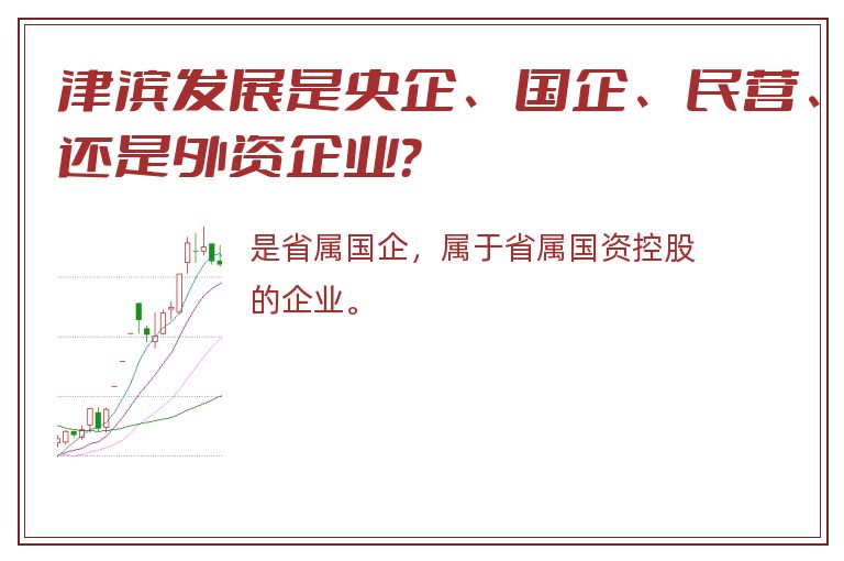 津滨发展是央企、国企、民营、还是外资企业？