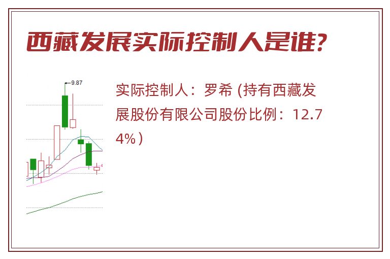 西藏发展实际控制人是谁？